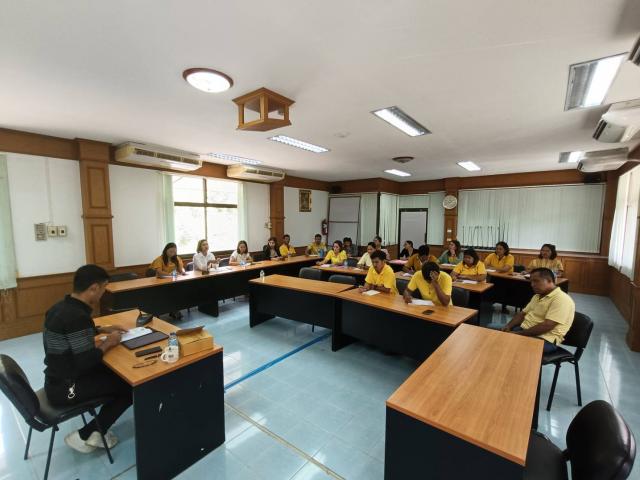 กิจกรรมประชุมชี้แจงในการส่งเสริมจริยธรรมในองค์กรประจำปีงบประมาณพ.ศ. 2568