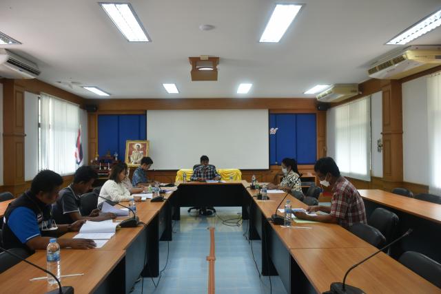 ประชุมการติดตามและประเมินผลแผนพัฒนาท้องถิ่นประจำปีงบประมาณพ.ศ. 2565